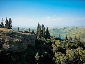 cns-0512CampGrounds1 - Cypress Hills Interprovincial Park straddles the border between Saskatchewan and Alberta. With Canwest News Service story by Jenny Tang for Canwest Travel Package. (Tourism Saskatchewan).