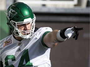 The presence of offensive lineman Dakoda Shepley is one reason why all things are pointing in a positive direction in terms of the Saskatchewan Roughriders' Canadian depth.