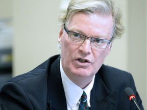 Neil Robertson in a file photo from his time as interim reeve of the Rural Municipality of Sherwood
