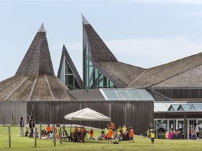 File photo of Wanuskewin Heritage Park's visitor centre.