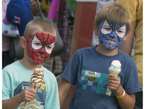 Face painting and family friendly barbecues won't be hard to find in Saskatoon this Father's Day weekend.