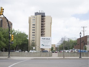 A company called Baydo Development Corp. Has purchased this former Saskatoon police parking lot with the intent to build two 23-storey apartment buildings with 364 units at 410 Fifth Avenue North in Saskatoon, Sk on Friday, June 7, 2019.