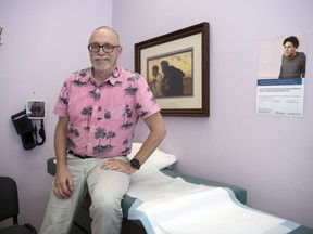 Dr. John Thiel, who resigned this spring as provincial head of obstetrics and gynecology for the Saskatchewan Health Authority, stands for a photo in his Regina office.