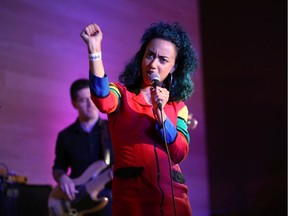 Denise Valle performs at the Summer Solstice Party at the Remai Modern on Saturday, June 22, 2019.