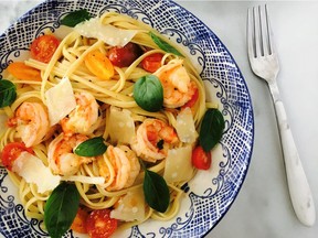 Linguine with shrimp and lemon (Renee Kohlman)