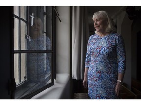 Longtime educator Grit McCreath is the incoming University of Saskatchewan chancellor. McCreath stands for a portrait inside the Peter MacKinnon Building in Saskatoon, Sk on Thursday, June 13, 2019.