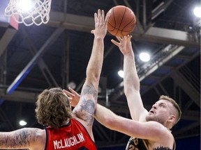 Chad Posthumus had a double-double Thursday against the Guelph Nighthawks.