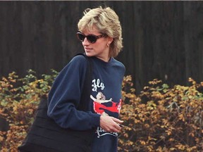 An unwashed gym sweater belonging to Princess Diana was sold for $69,940 at an auction. JOHNNY EGGITT/AFP/Getty Images