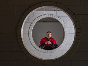 SASKATOON,SK--AUG 17/2019-*9999 Arts Alex Bent + The Emptiness  Local Pop/Hip-hop artist Alex Bent + The Emptiness stands for a photo in Saskatoon, SK on Sunday, August 18, 2019.