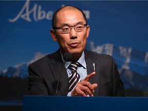 Jason Luan, Associate Minister of Mental Health and Addictions, announces the members of the Supervised Consumption Services Review Committee at McDougall Centre in Calgary on Monday August 19, 2019. Gavin Young/Postmedia