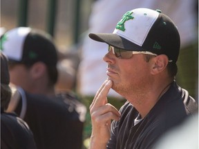 Greg Brons, shown coaching Team Saskatchewan at the 2015 Baseball Canada Cup in Saskatoon, is ready for this year's event in Regina.