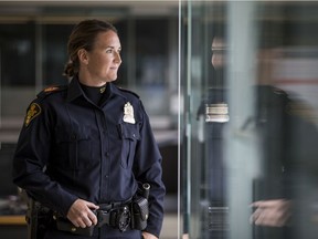 Saskatoon police Sgt. Erin Coates was the first Canadian female police officer deployed to Iraq and was a part of the unit training Iraqi police. Police instructors looked at things like community policing, negotiation and de-escalation. She is pictured at the Saskatoon Police Headquarters in Saskatoon, SK on Wednesday, August 7, 2019.