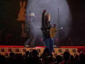 Garth Brooks plays at Mosaic Stadium on Friday, Aug. 9, 2019.