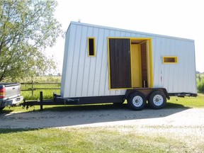 Members of the Opaskwayak Cree Nation community in Manitoba, as well as University of Saskatchewan education professor Alex Wilson and her team aimed to address the pervasive issue of the Indigenous housing crisis by creating a solution from within the Indigenous community, building what they have called a Muskrat Hut. Provided photo