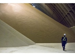 Nutrien Ltd. is the world's largest potash producer. It operates six mines in the province.