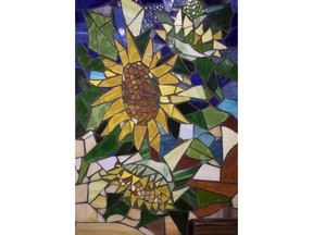 Sunflowers by Sonja Pawliw is on display at Musée Ukraina Museum.