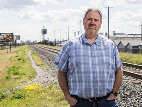 Coun. Randy Donauer has received numerous complaints about the lack of a legal crossing for pedestrians and cyclists along the long stretch of CN Rail from 33rd Street to 51st Street in Saskatoon.
