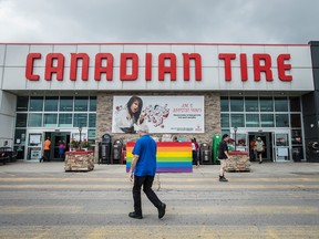 A Canadian Tire store in Toronto.
