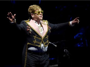 Sir Elton John plays SaskTel Centre Oct. 1-2.