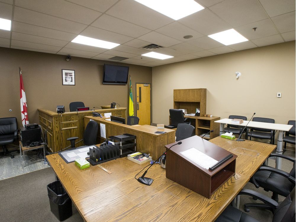 A Saskatoon provincial courtroom