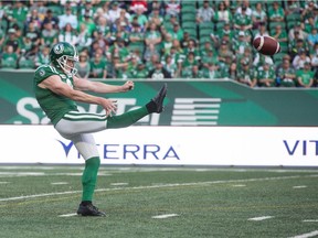 Regina-born punter Jon Ryan is enjoying what could very well be a record-breaking season with the Saskatchewan Roughriders.