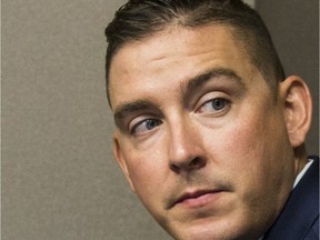 Fired Saskatoon Police Service constable Jarett Gelowitz was reinstated following a Police Act hearing on Sept. 16, 2019 appealing his dismissal