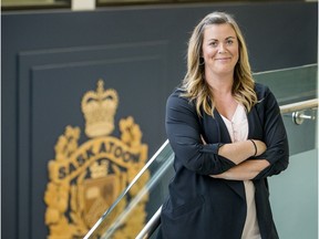 Dr. Lindsay Robertson was hired as a clinical psychiatrist to work with the Saskatoon Police Service. The service wants her to stay on full-time, which would mean Saskatoon's will be the first police service to have a full-time in-house clinical psychologist. Photo taken in Saskatoon, SK on Friday, September 20, 2019.