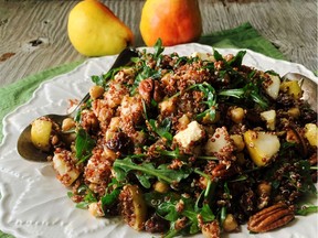 Quinoa salad with pears and chickpeas (Renee Kohlman)