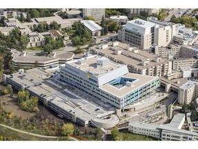 SASKATOON,SK--SEPTEMBER 13/2019-Saskatoon Aerials- Aerial view of Saskatoon, SK on Friday, September 13, 2019. (Saskatoon StarPhoenix/Liam Richards)  Jim Pattison ChildrenÕs Hospital  RUH  Royal University Hospital