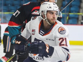 The Kamloops Blazers have traded Jerzy Orchard to the Saskatoon Blades for Ryan Hughes and a pair of WHL Bantam Draft picks.