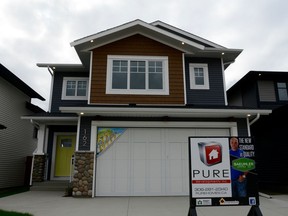 Pure Developments has a grand new floor plan to show off in their latest show home in Brighton. Located at 162 Germain Court, this unique layout is a twist on a split level home. (Jennifer Jacoby-Smith/The StarPhoenix)