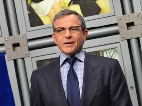 NEW YORK, NY - MAY 12:  Bob Iger, chairman and CEO of The Walt Disney Company attends the dedication ceremony as ABC News headquarters in New York is proclaimed 'The Barbara Walters Building' ABC News Headquarters Dedication Ceremony on May 12, 2014 in New York City.