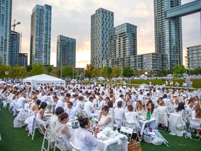Concord's Canoe Landing Park in Toronto played host to last year's Diner En Blanc.
