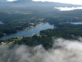 Two people are dead after a bus travelling from Port Alberni to Bamfield (pictured) rolled over on Vancouver Island on Friday, Sept. 13, 2019.