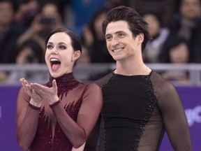 Tessa Virtue and Scott Moir