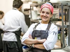 Dana Chadorf is sous-chef at the Saskatoon Club in Saskatoon.