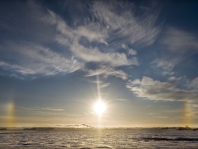 A sunny day on the prairies east of Saskatoon.