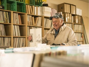 Dave Doolittle owns approximately 35,000 vinyl records. He stores them in an empty schoolhouse in the Saskatchewan community of Maymont.