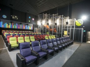 A auditorium designed specifically for families with young children at the new Cineplex movie complex at the Centre Mall in Saskatoon, SK on Thursday, October 24, 2019.