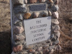 The Battleford Industrial School Cemetery -- the resting place for at least 74 children who died while attending the Battleford Indian Industrial School between 1883 and 1914 --  received provincial heritage designation, the Saskatchewan government announced on Oct. 28, 2019. (Supplied photo)