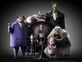 The cast of The Addams Family.