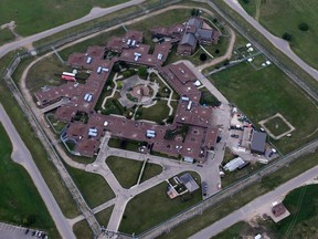 The Regional Psychiatric Centre, west of Central Avenue, Wednesday, seen in an aerial photo on Aug. 20, 2014. The facility originally opened in 1978.