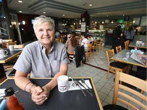 Lynda Marshall of Mulberry's on September 24, 2014 in Saskatoon.