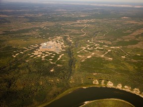 An aerial view of Star Diamond Corp.'s Star-Orion South Project east of Prince Albert.