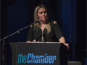 Greater Saskatoon Chamber of Commerce chief executive officer Darla Lindbjerg calls Saskatoon city hall's first two-year budget "extremely disappointing."