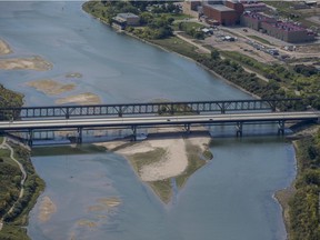 Aerial view of Saskatoon, SK on Friday, September 13, 2019. (Saskatoon StarPhoenix/Liam Richards)