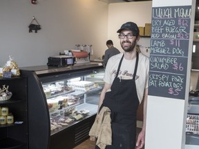 Pig and Pantry owner Jordan Lohneis in his new butcher shop in Saskatoon, SK on Thursday, October 17, 2019.