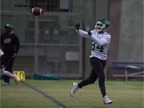 Veteran CFL receiver Manny Arceneaux has become a key leader with the Saskatchewan Roughriders.