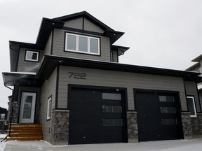 Worry-free with loads of curb appeal, this show home at 722 Bolstad Turn by Silverstone Developments has a custom feel in a family-friend design. (Jennifer Jacoby-Smith/The StarPhoenix)