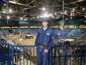 Bull rider Jared Parsonage leads PBR Canada heading into this weekend's finals.